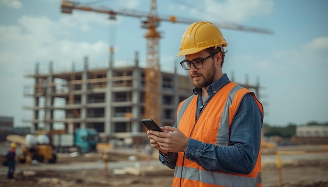 Smartphones auf der Baustelle: Kommunikation im Griff