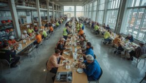 Verpflegung auf Großbaustellen: Mehr als Kantine