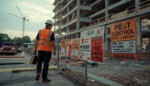 Schädlingsbefall auf Baustellen: Pflichten des Bauleiters